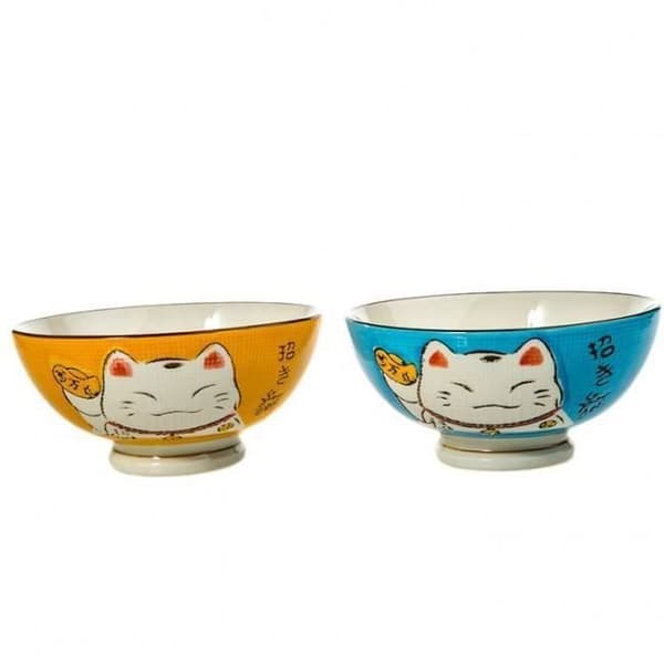 SERVIS för RIS - MANEKI NEKO Japansk Design - 4 Personer
