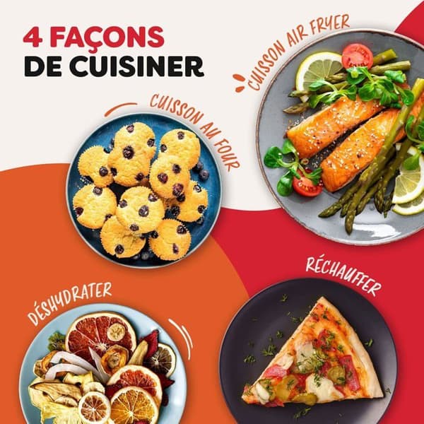Instant Pot Vortex Compact - Luftfritös 5L Truffle 4-i-1 EvenCrisp 1500W