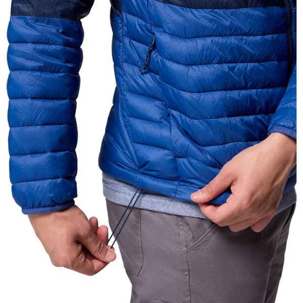 Herrjacka - Blå - Columbia Powder Pass Hooded Jacket
