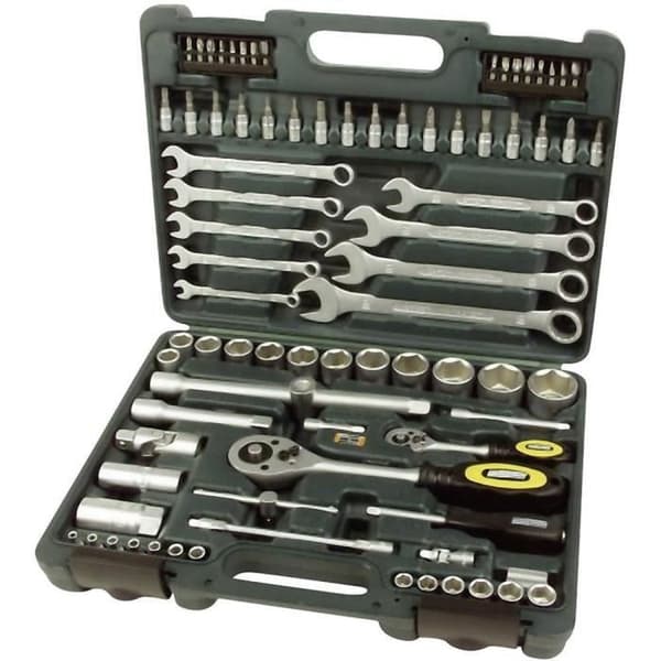 Bitset och hylsor - MANNESMANN - M29112 - CV - 1/2"+1/4" - 82 delar