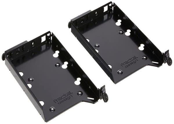 Intern hårddisk - Fractal Design - FD-ACC-HDD-A-BK-2P - 2000 Go - SATA - 3,5 tum