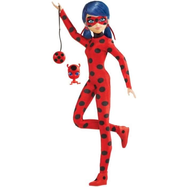 Miraculous Ladybug - 26 cm Modedocka: Ladybug - BANDAI
