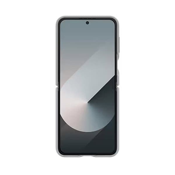 Coque - Kindsuit - Galaxy Z Flip 6 - Äkta läder - Grå - Mjuk