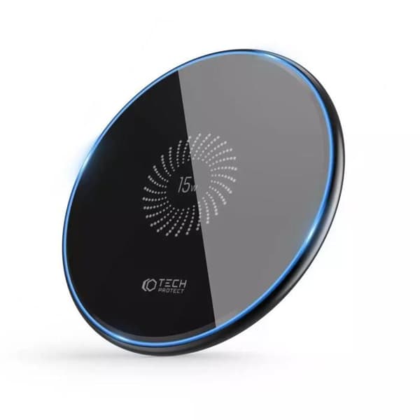 Trådlös laddare - Tech-Protect - QI15W-C1 - 15W - USB-C - Svart