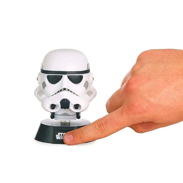 Lampa - Star Wars - Stormtrooper - Vit - PVC - Inomhus