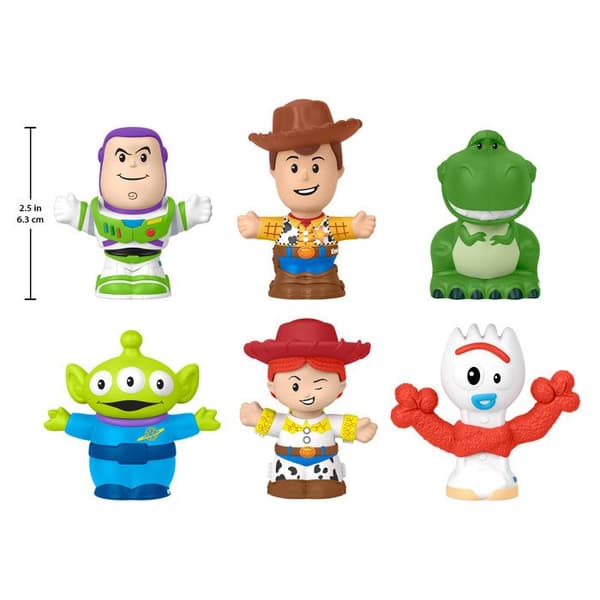 ASST 6 FIGURER TILL LEKSAKSHISTORIA