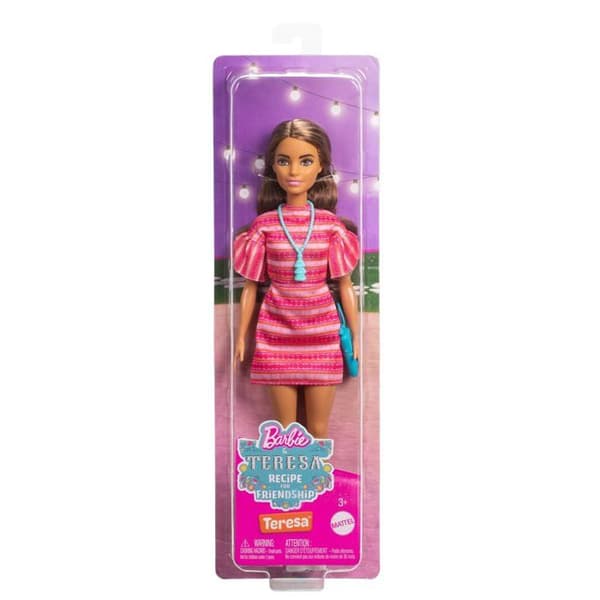 Barbie-docka - Teresa Core - Rosa - 30,48 cm - 5 delar