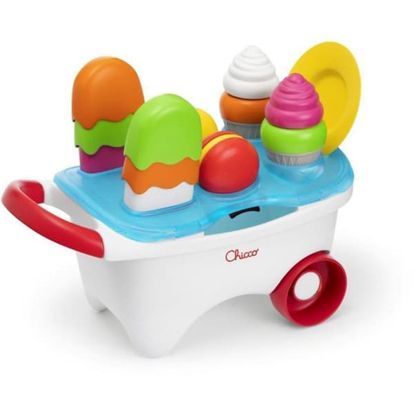 Puzzle Chicco Pussel av staplade glassvagnar