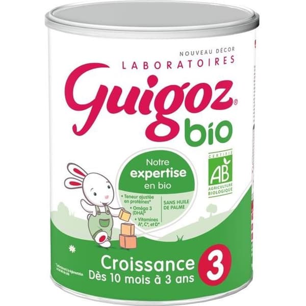 Guigoz Bio 3rd Age Growth Milk 800g