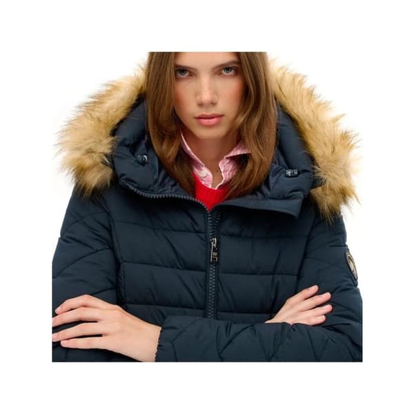 Superdry Damjacka Fuji Blå Syntetisk