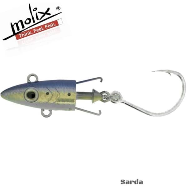 Molix Tête Jugulo Head 15 G Blå Unik