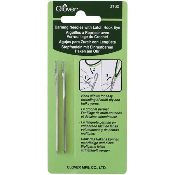 Clover — Låsbara stoppnålar Kvalitet Superior, 2-pack (3160)