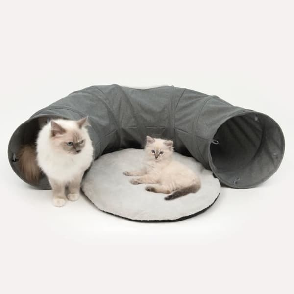 VESPER Tunnel - Grå - För katt 97x68x28cm