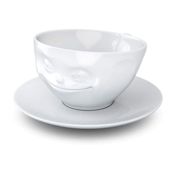 Kaffekopp - Muggar - Morgonstämning - Keramik - Diskmaskinssäker - 2 stycken
