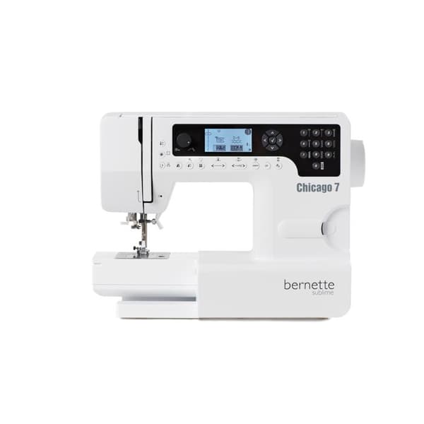 Syrmaskin och broderimaskin Bernette Chicago 7