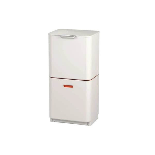 Joseph Joseph avfallsseparator Totem2 x 30 liter vit aluminium