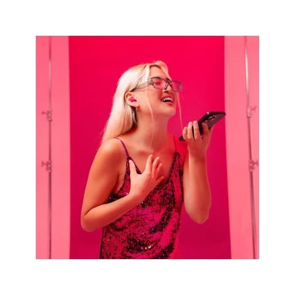 Jlab Go Pop ANC Hörlurar Fuchsia