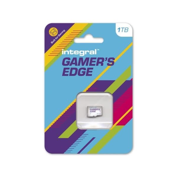 Micro SD-kort - Integral - Gamer's Edge - 1TB - Kompatibel med Nintendo Switch - Svart