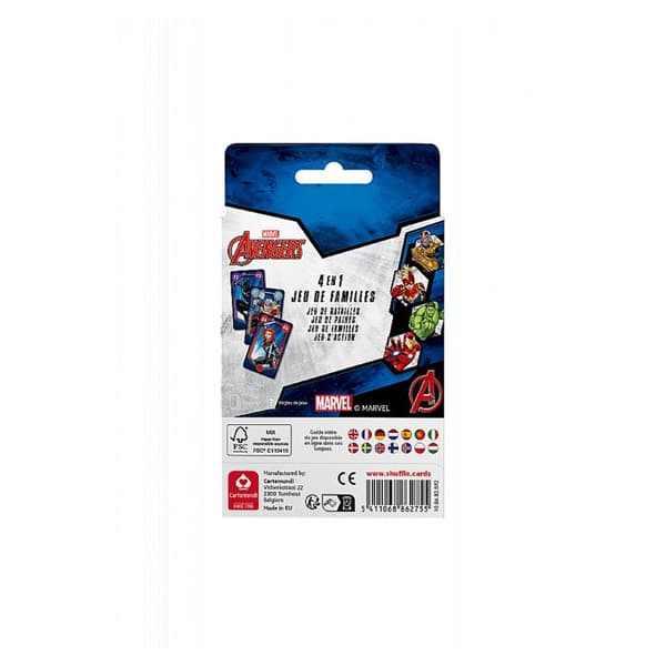 Kortspel Cartamundi Avengers Eco-format