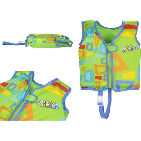 Simdräkt - TRITON - Modell 32176 - Uppblåsbar - 51 cm - Grön - Barn