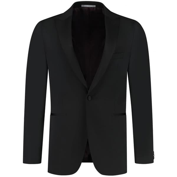 Kostym Michael Kors Tuxedo Peak Lapel NG - svart