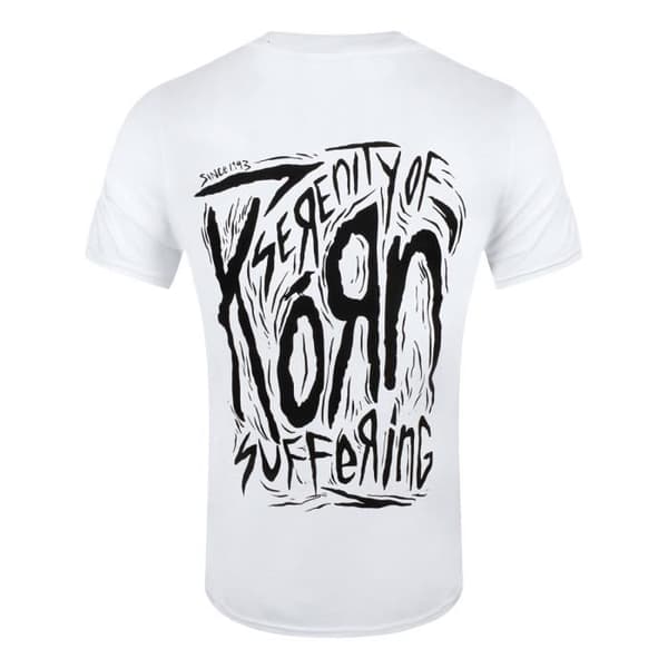T-shirt Korn Scratchad Typ Man Vit - Märke Korn