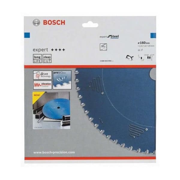 Cirkelsågsblad - BOSCH - Expert för Stål - 254 mm - 60 tänder - Stål