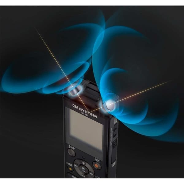 OM System WS-883 Digital diktafon Inspelningstid (max.) 2080 h svart