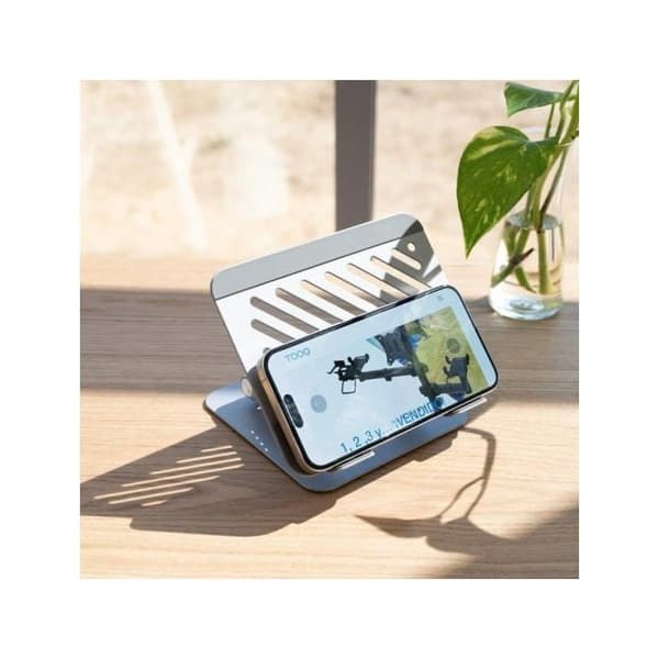 Tablettstöd TooQ PH-NARVI-S Silver 360° rotering justerbart upp till 13"