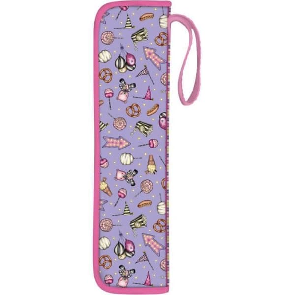 Support-flûtes - GORJUSS - Första pris - Polyester - 10 x 36 x 2.5 cm - Lila
