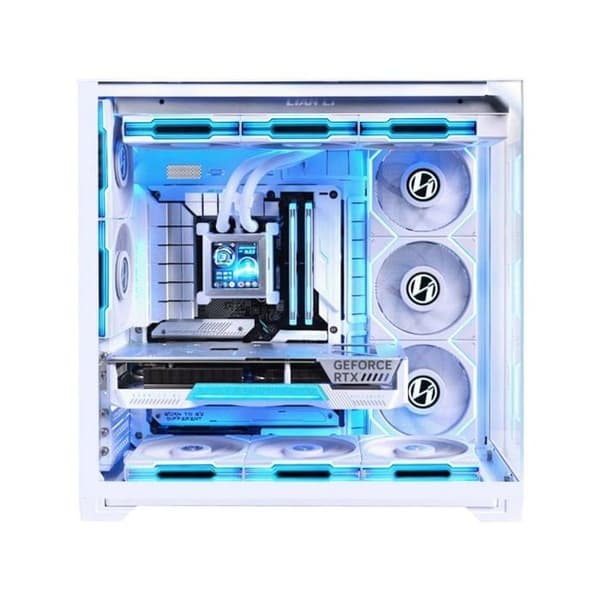 Chassi - Lian Li - O11 Vision kompakt - Vit - Kompakt - Elegant design