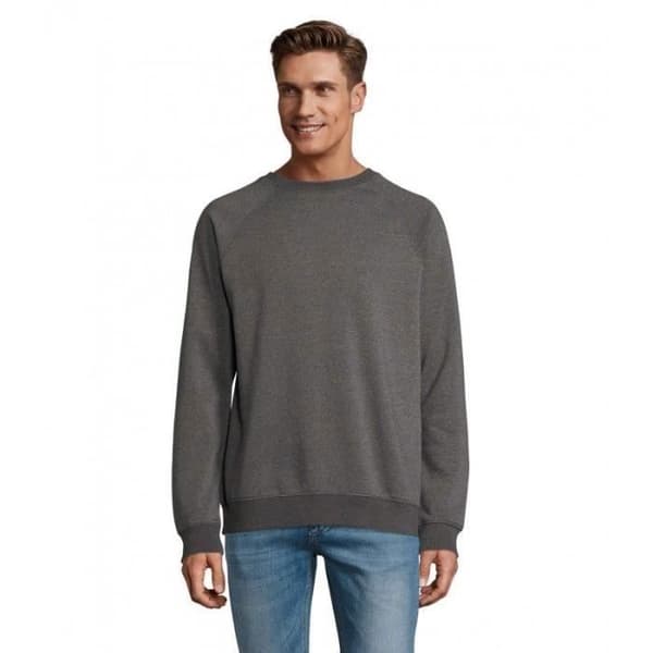 Sol's - Unisex sweatshirt med rund hals SPACE