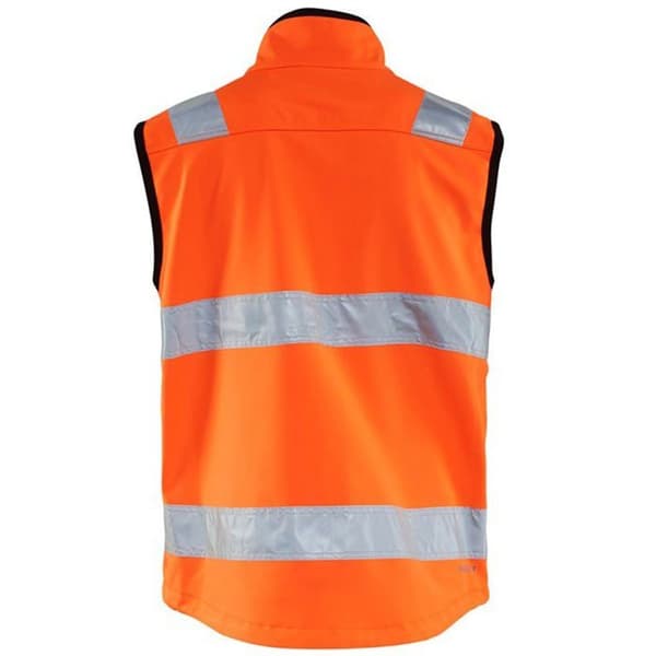 Högsynlig Softshell-väst Blaklader