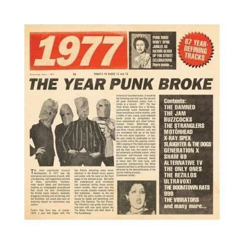 Cherry Red Records 1977: The Year Punk Broke Box Set - 5013929107809