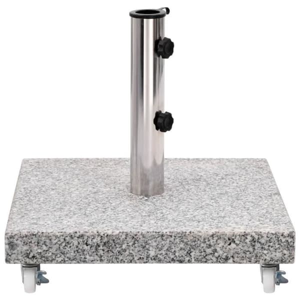 vidaXL Parasoll Base Granit 30 kg Square Grå