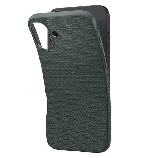 Spigen Liquid Air-fodral för iPhone 16 - Abyss Green