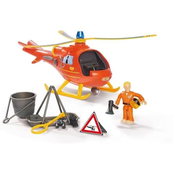 Helikopter - SAM - Wallaby - Tom-figur - 15 cm - Inomhus - Mix