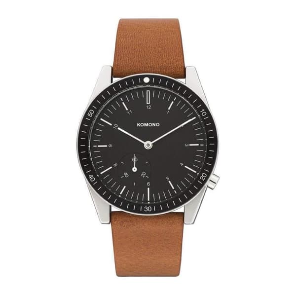 Komono Ray Legacy klocka - läder cognac - TU