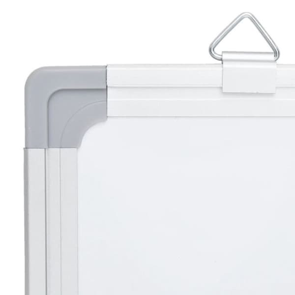 Fällbart magnetiskt whiteboard 100x100x1,7 cm aluminium
