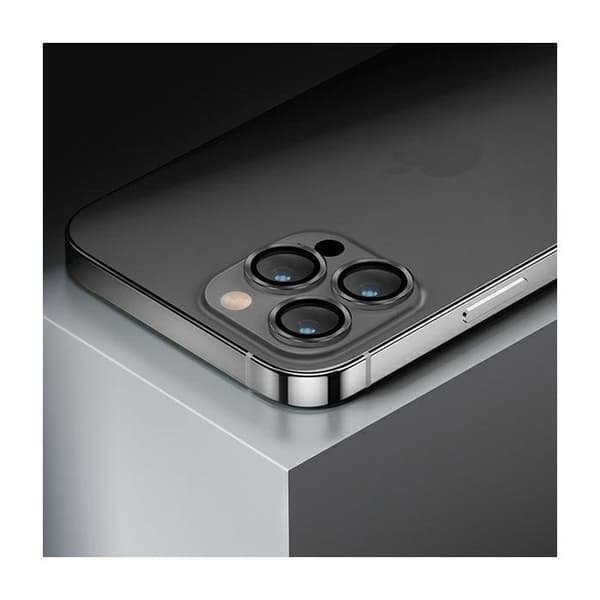 Aluminiumapplikator UNIQ för iPhone 14, silverglas
