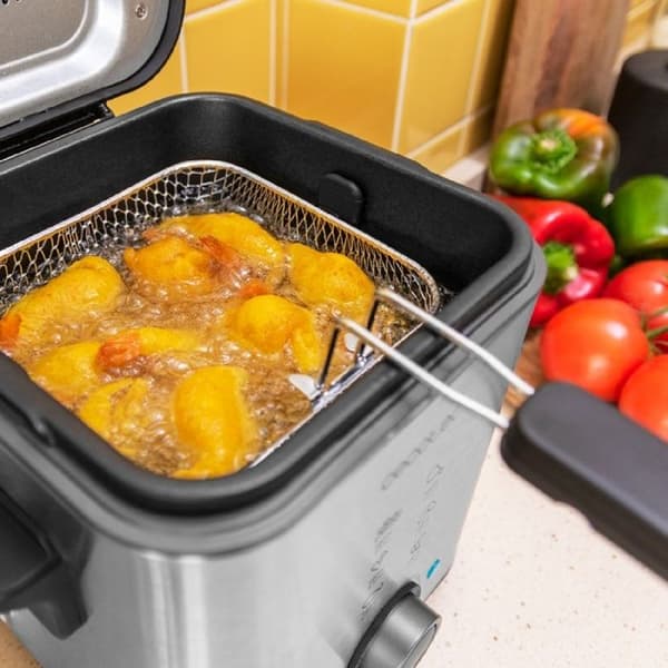 Cecotec Elektrisk Fritös CleanFry Advance 1500 Black d’1