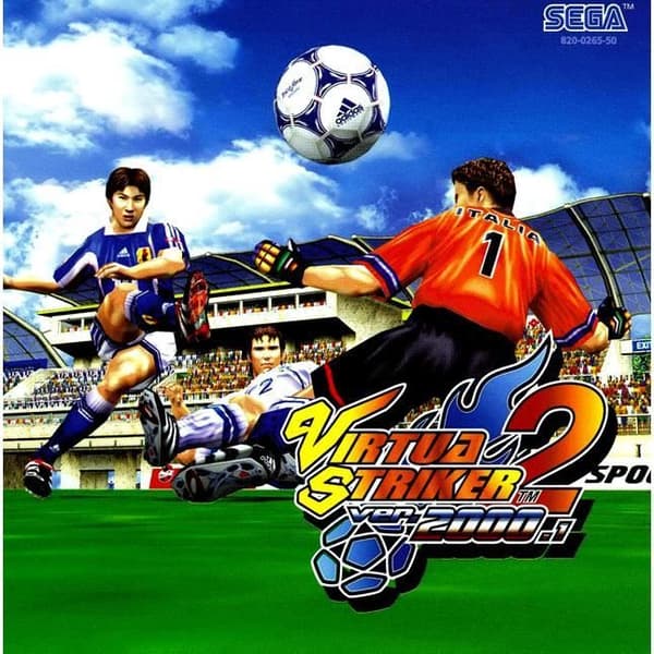 Virtua Striker 2 Ver 2000 1 på Dreamcast