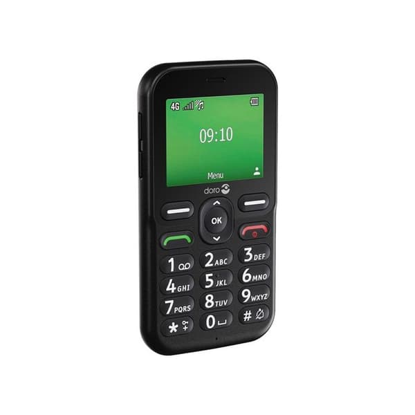 Mobiltelefon Doro Leva E10 2,4” 4G Nano SIM Svart