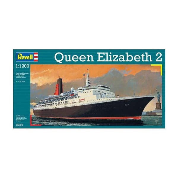 Modellbåt: Queen Elizabeth 2