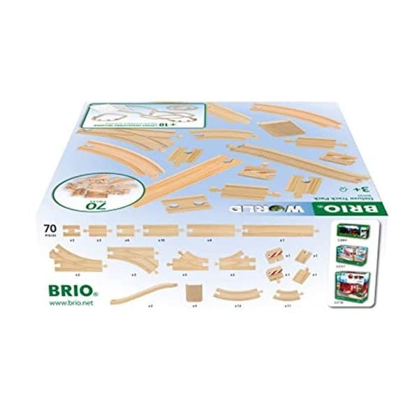 Brio - Evolution Deluxe set - 70 skenor - 7312350360301 - Från 3 år