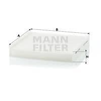 MANN FILTER Hyttfilter CU2245