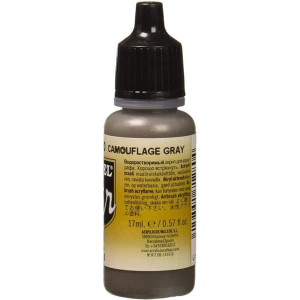 Vallejo Model Air - Akrylfärg, 17 ML, Grå (VJ71280)