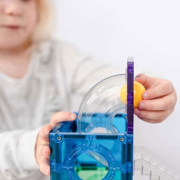 CONNETIX Byggplattor Magnetiska Regnbåge Paket med Bollar, 12 Stycken