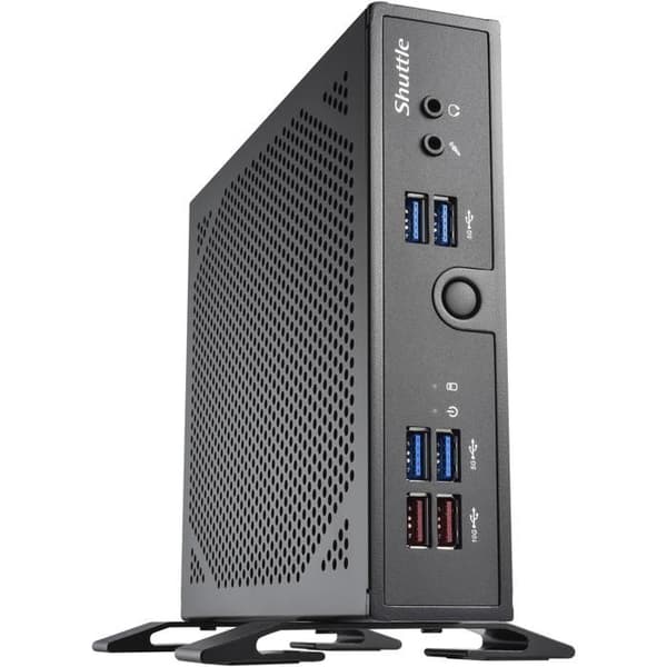 Barebone Slim-PC - SHUTTLE - XPC slim DS50U3 - Intel Core i3-1315U - UHD Graphics - Gigabit-anslutning