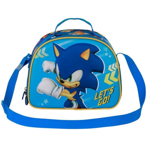 Sac Repas 3D - Sonic Go - Blå - One Size